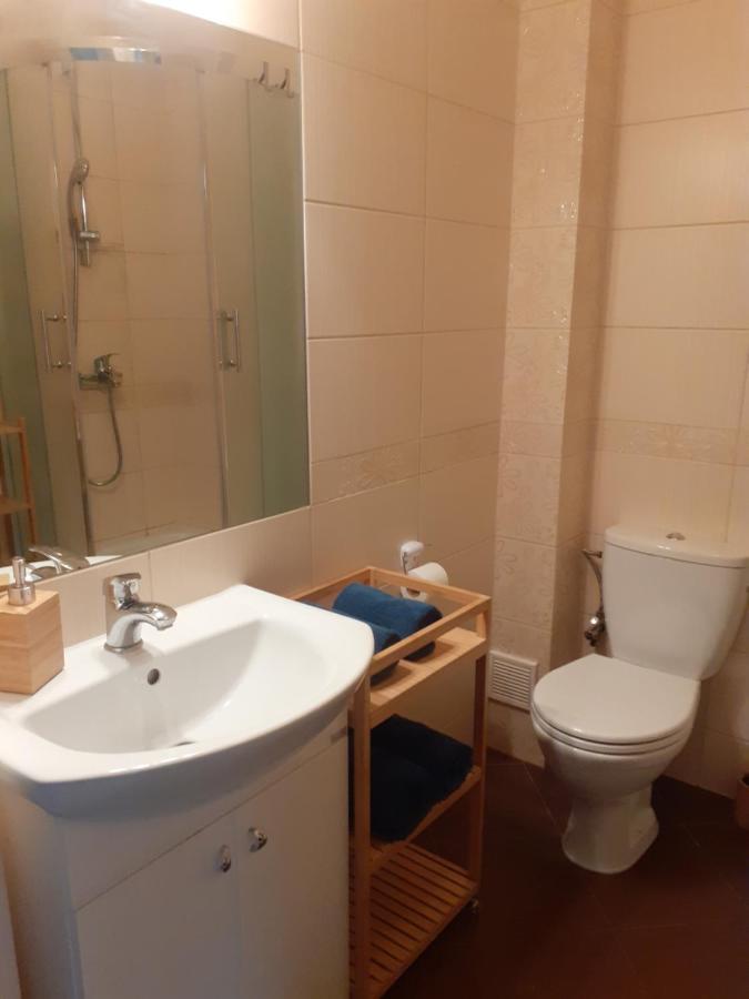 Sloneczny Apartament Z Malym Ogrodkiem Wejherowo Esterno foto
